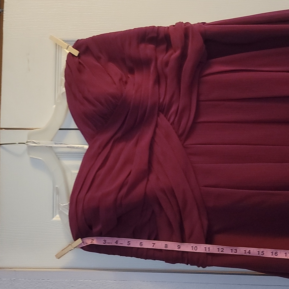 David's Bridal bridesmaids dress